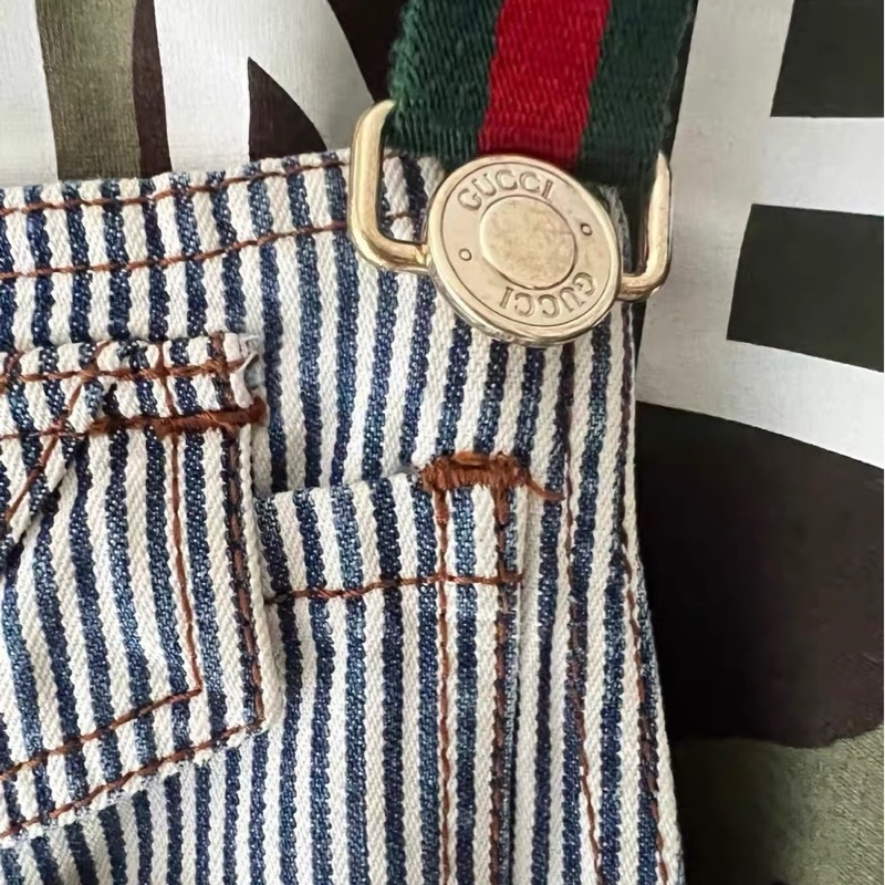 Gucci背帶褲m碼-4