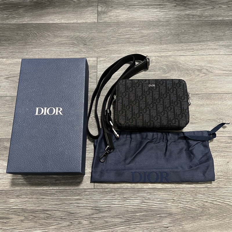 Dior oblique 相機包 黑色-0