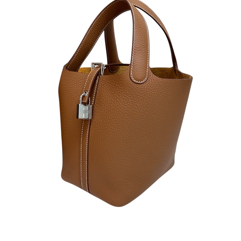 全新Hermès Picotin Lock 18 T/C CK37 Gold-3