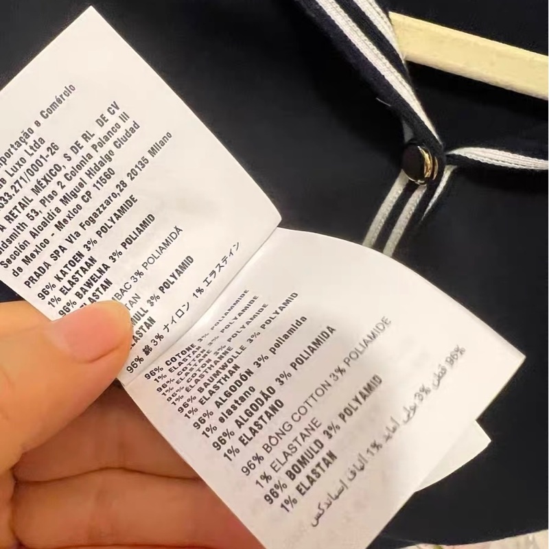 Miumiu海軍領短袖38碼-8