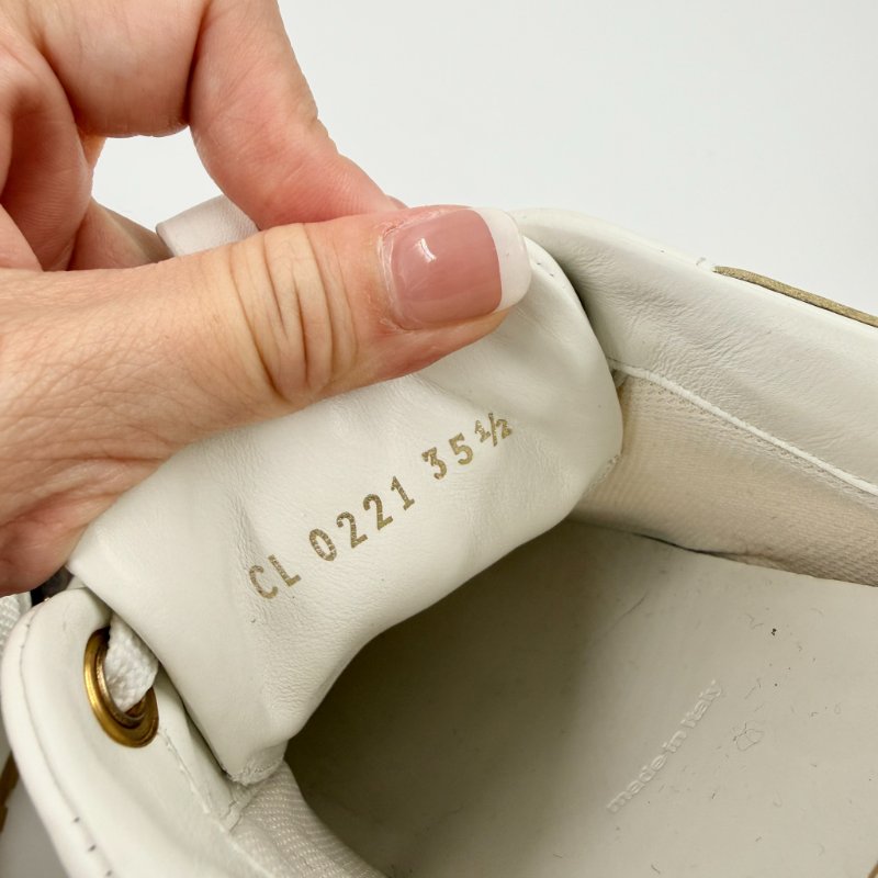 Louis Vuitton -白色拚原花Run Away 運動鞋╻35.5-17