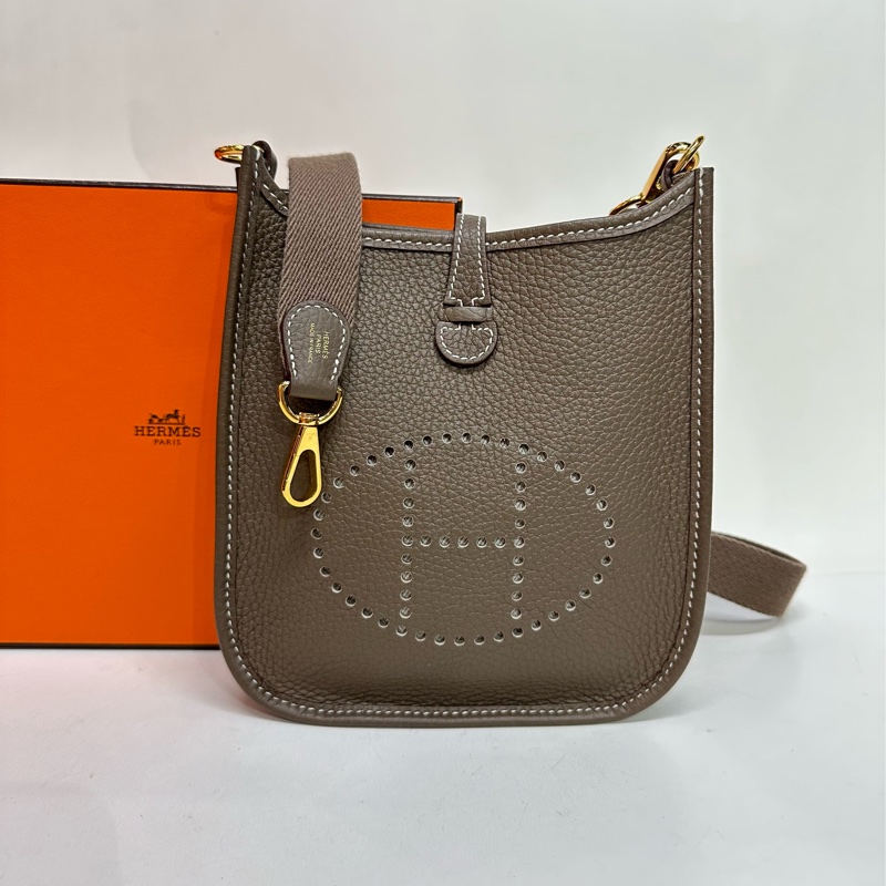 Hermès picotin lock 18 T/C CC18 Etoupe 大象灰金扣-0