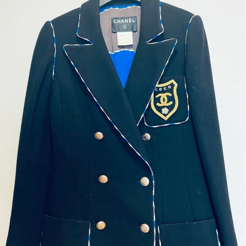 Chanel勛章外套36碼-0