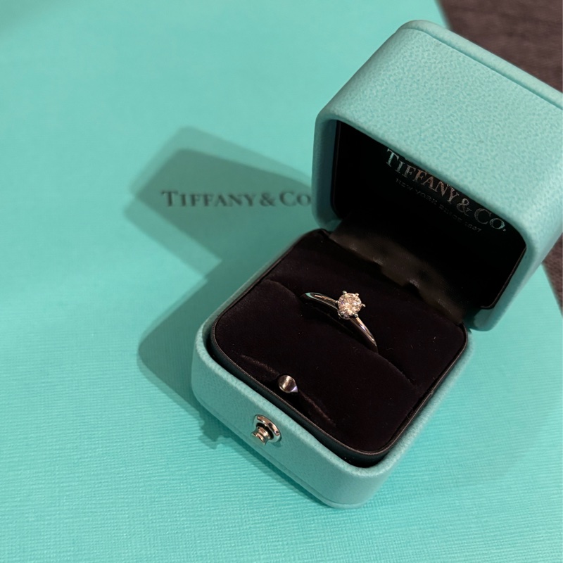 Tiffany 六爪鑽 9新 0.30ct-1