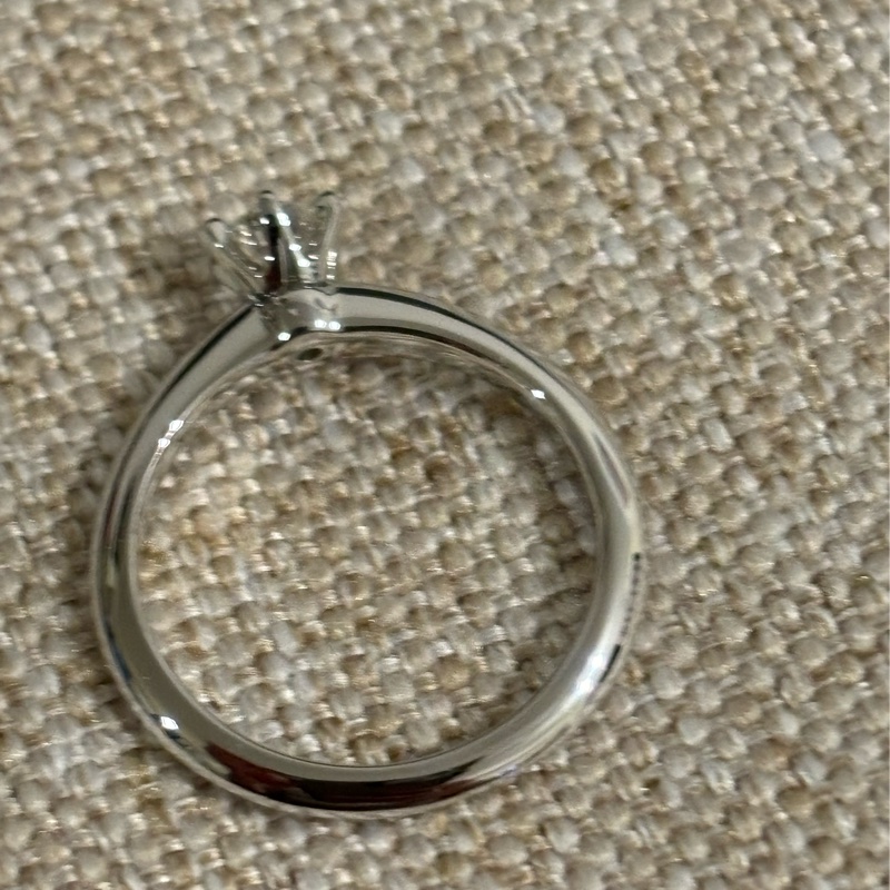 Tiffany 六爪鑽 9新 0.30ct-3