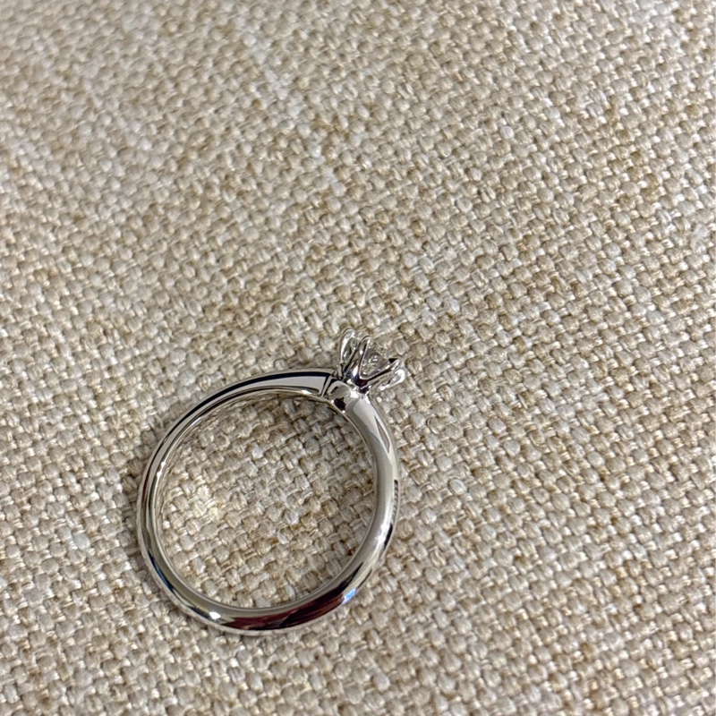 Tiffany 六爪鑽 9新 0.30ct-4