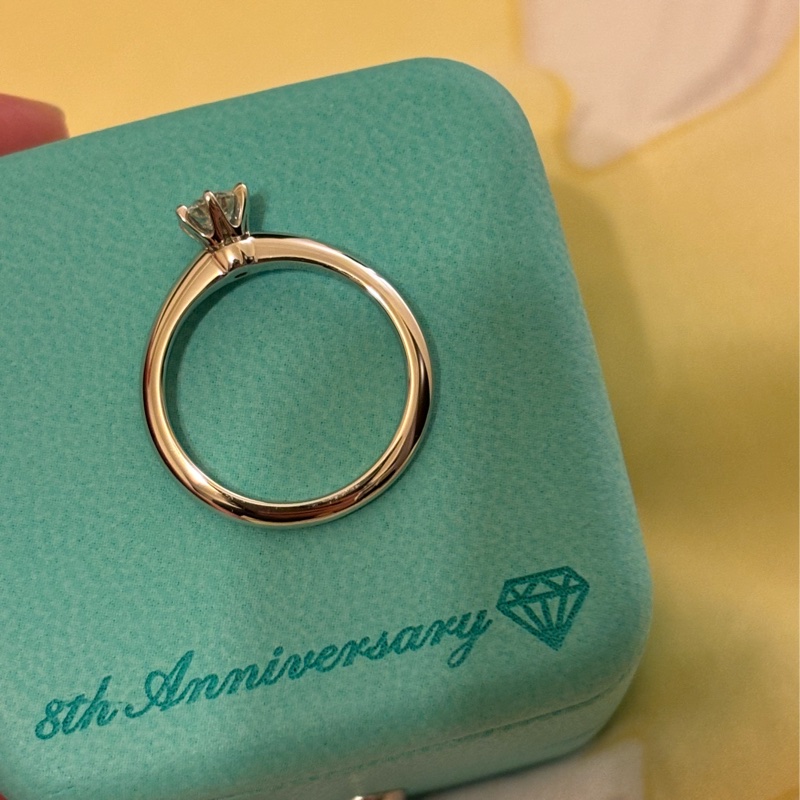 Tiffany 六爪鑽 9新 0.30ct-16