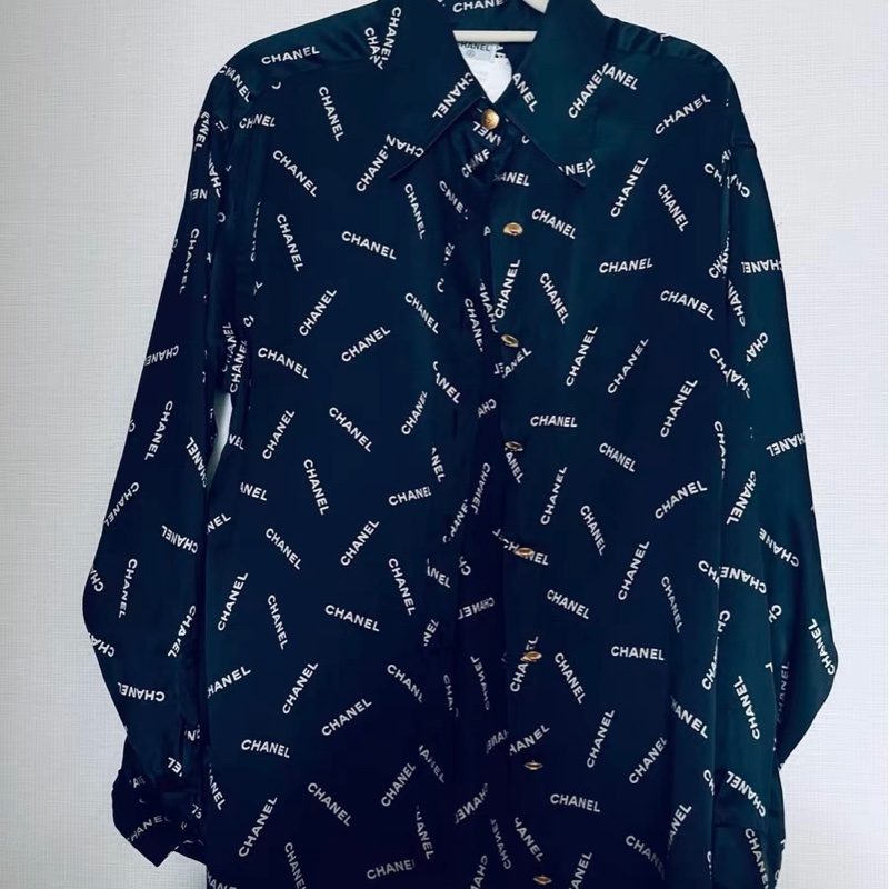 Chanel真絲襯衣40碼-3