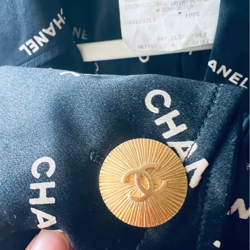Chanel真絲襯衣40碼-4