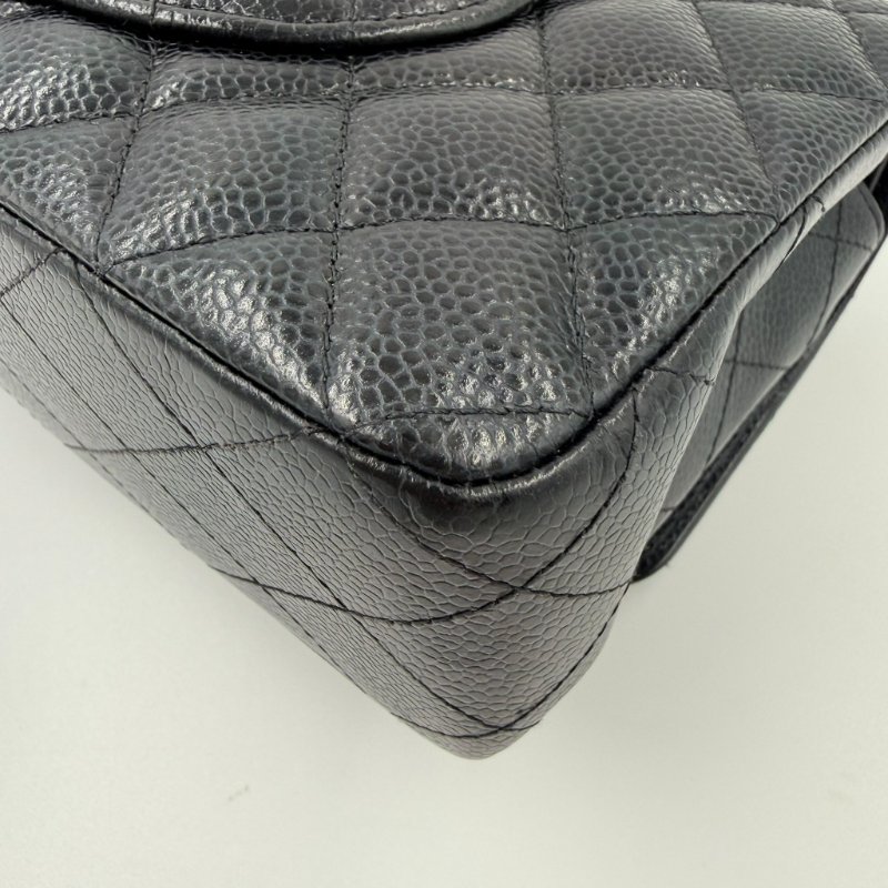 CHANEL - 黑色荔枝皮菱格金釦CF COCO ╻25cm-14