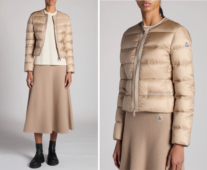 Moncler Laurine 圓領羽絨外套-1