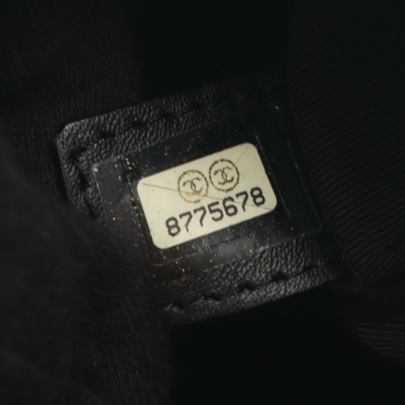 香奈兒 Matelasse PST 手提包，女士款，粒面小牛皮，黑色-4