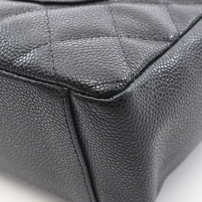 香奈兒 Matelasse PST 手提包，女士款，粒面小牛皮，黑色-6