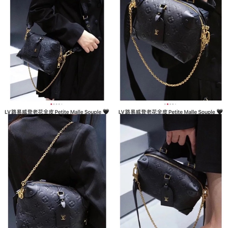 全配❤️ lv #黑金 #全牛皮 #軟盒子 #芯片款-1