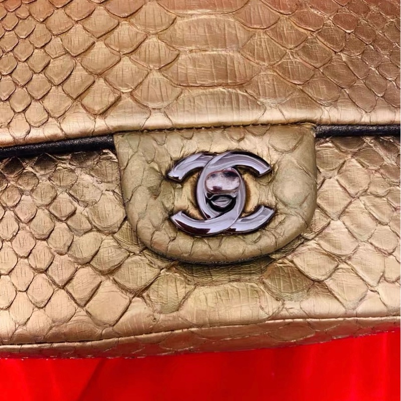 Chanel蛇皮包-1