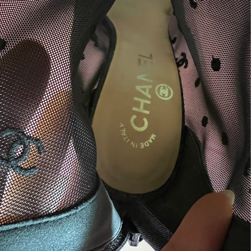 Chanel靴子36碼-5