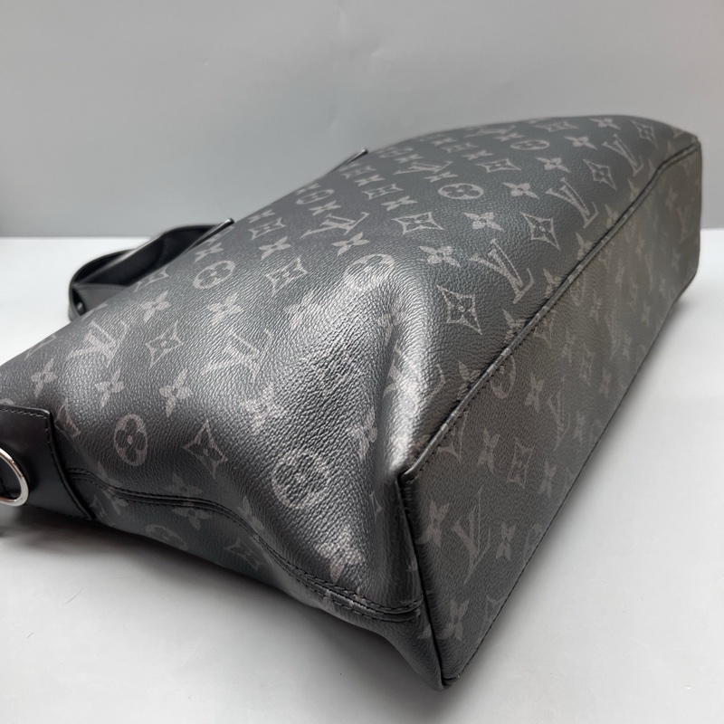 LV路易威登97新 黑花Ecplorer休閒公文包 尺寸38*27-4