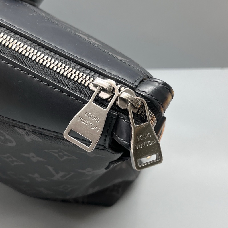 LV路易威登97新 黑花Ecplorer休閒公文包 尺寸38*27-6