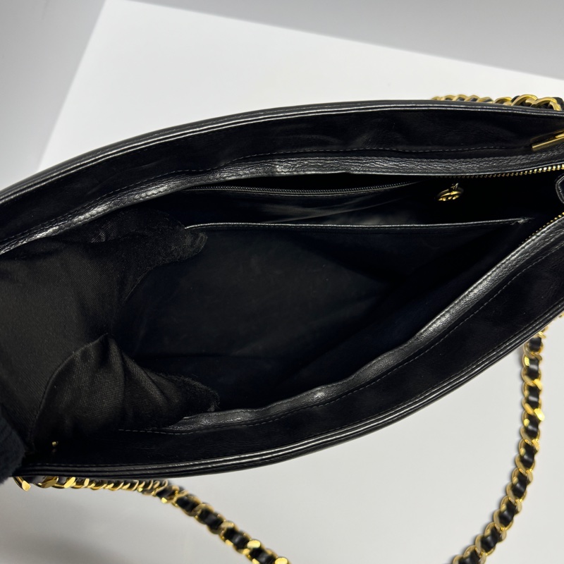 【極新🎁】 Chanel 黑金羊皮 經典托特包 （專櫃23.7萬）-12
