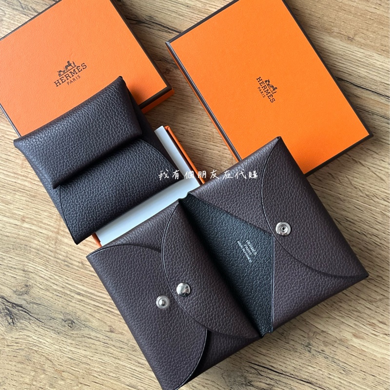 我有個朋友在代購——愛馬仕馬鞍皮烏木色Calvi Duo-4