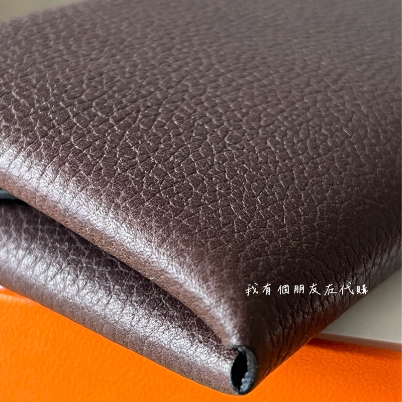 我有個朋友在代購——愛馬仕馬鞍皮烏木色Calvi Duo-6