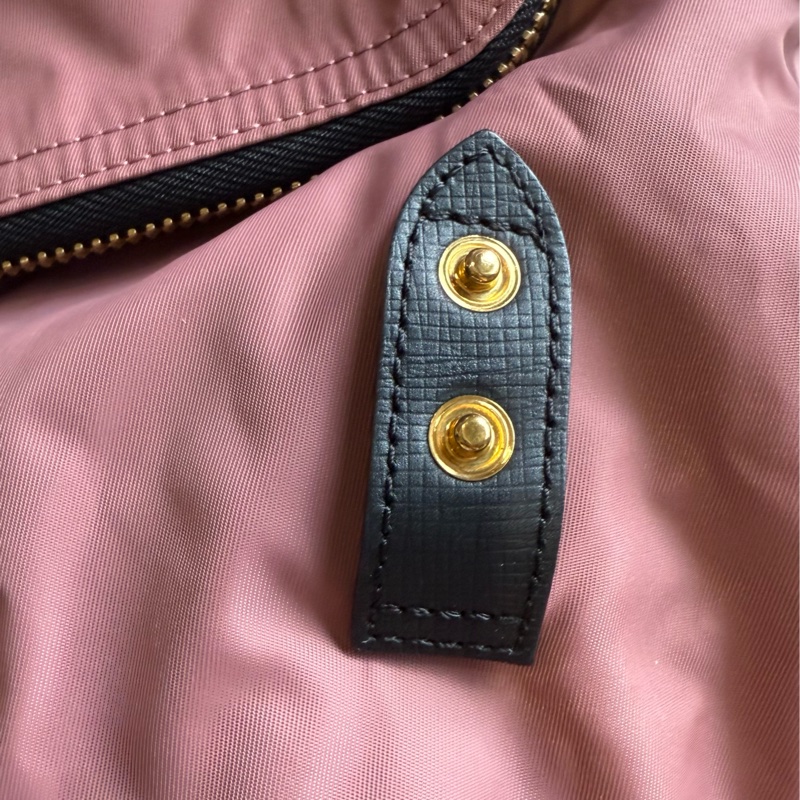 Burberry 沙漠玫瑰粉尼龍後背包 小號-19