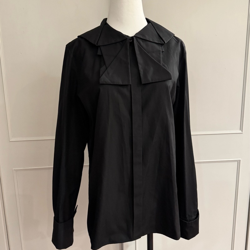 《新歡舊愛》近新LV路易威登黑色造型襯衫F40/M-2