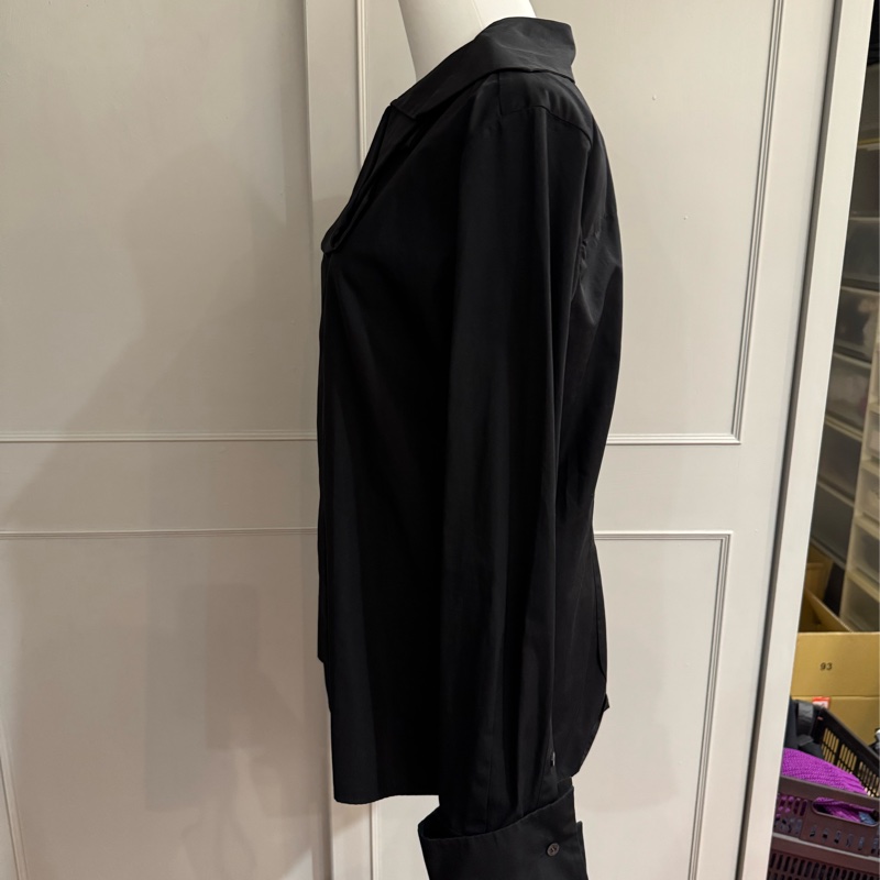 《新歡舊愛》近新LV路易威登黑色造型襯衫F40/M-9