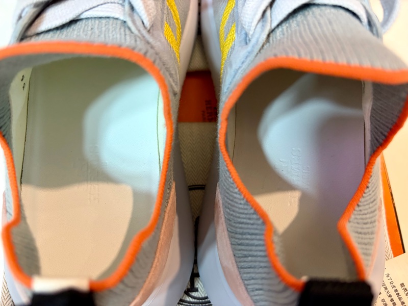 HERMES Crew Sneaker小牛皮運動 全新 未穿過-8