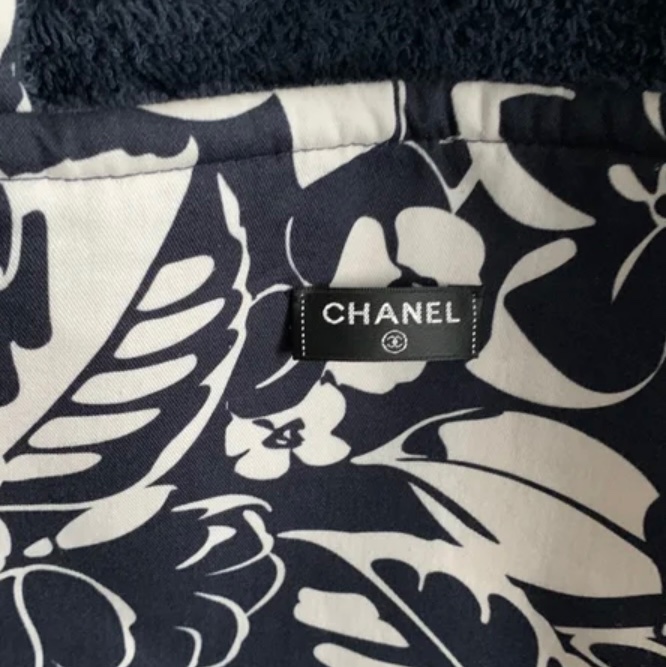 Chanel Terry tote bag-5