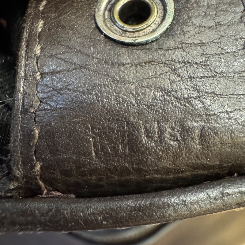 Hermes愛馬仕sac a depeche烏木色銀扣手提公文包,框M刻,TC皮-4