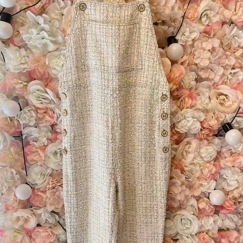 Chanel背帶褲34碼