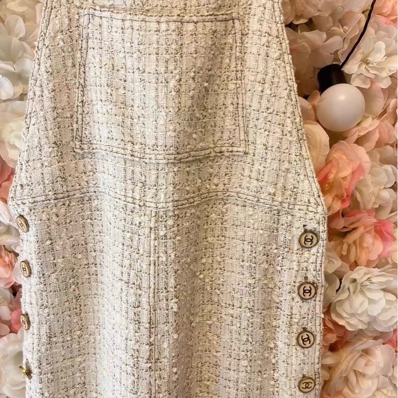 Chanel背帶褲34碼-2