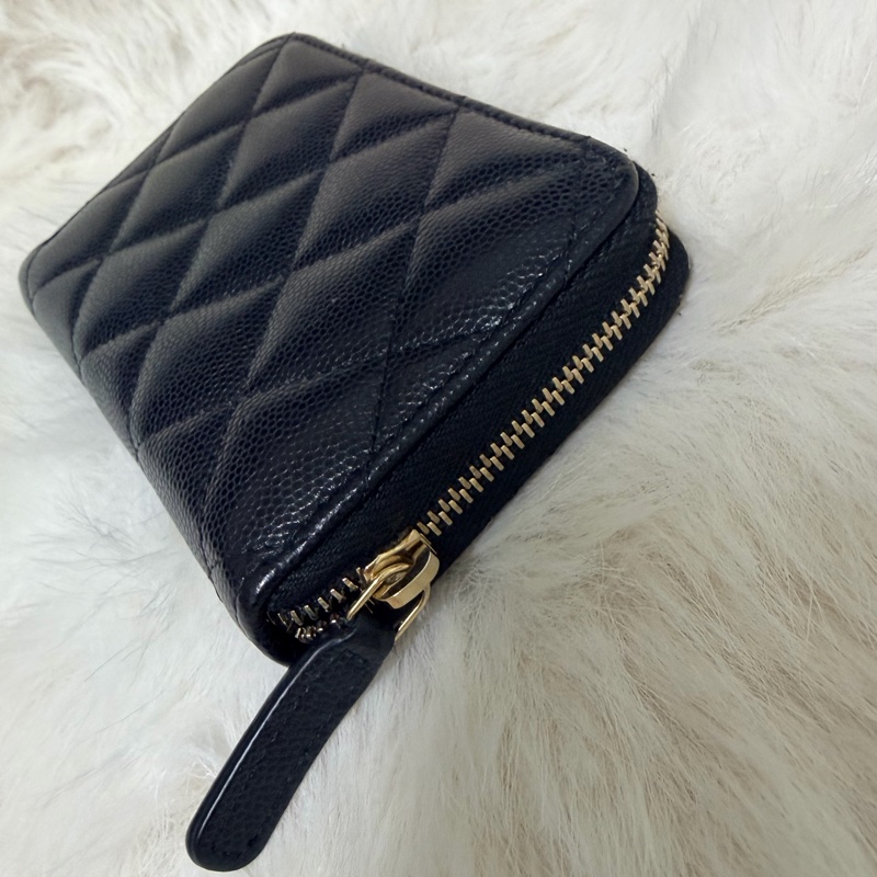 🔥 Chanel季節限定加大ㄇ拉零錢卡包|全配美品-3