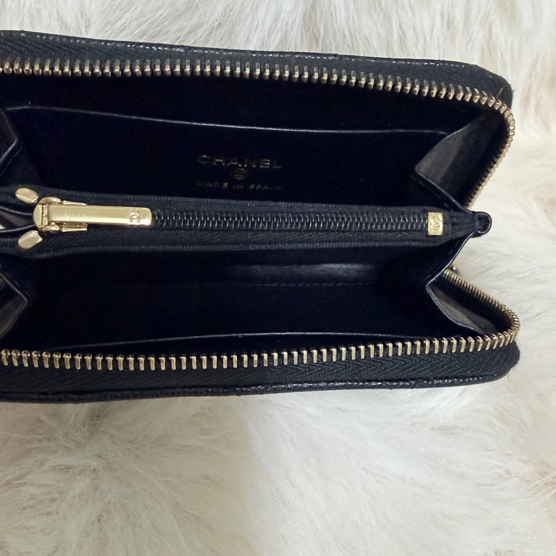 🔥 Chanel季節限定加大ㄇ拉零錢卡包|全配美品-4