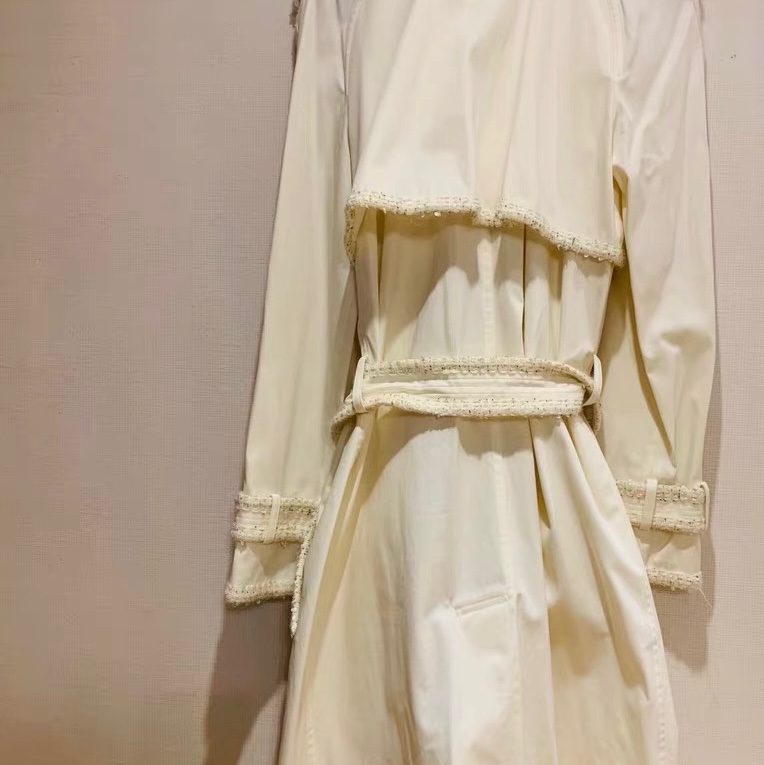 Chanel中古風衣38碼-1