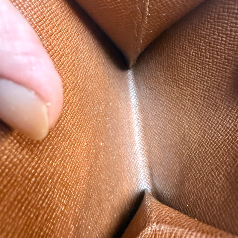 ✔️LV Louis Vuitton 路易威登 Monogram M61667 老花金釦拉鏈短夾-20