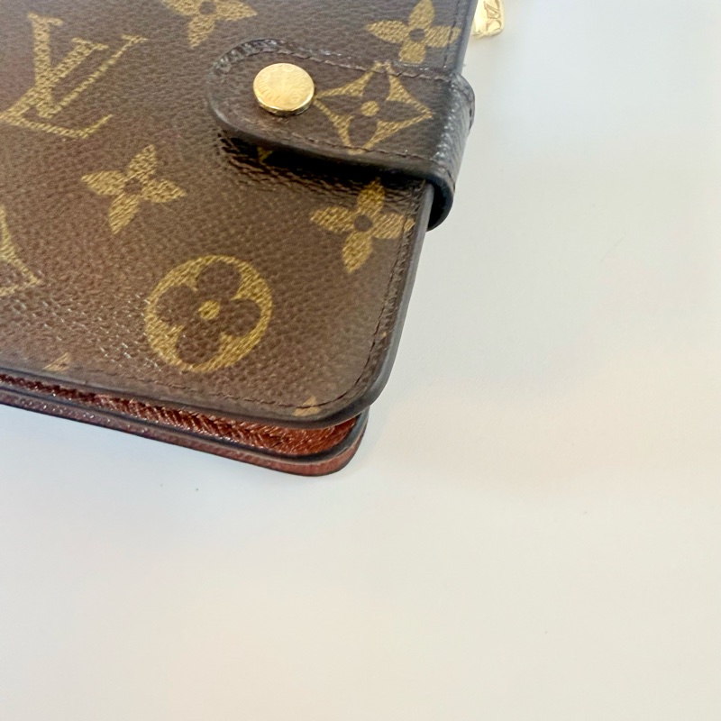 ✔️LV Louis Vuitton 路易威登 Monogram M61667 老花金釦拉鏈短夾-28