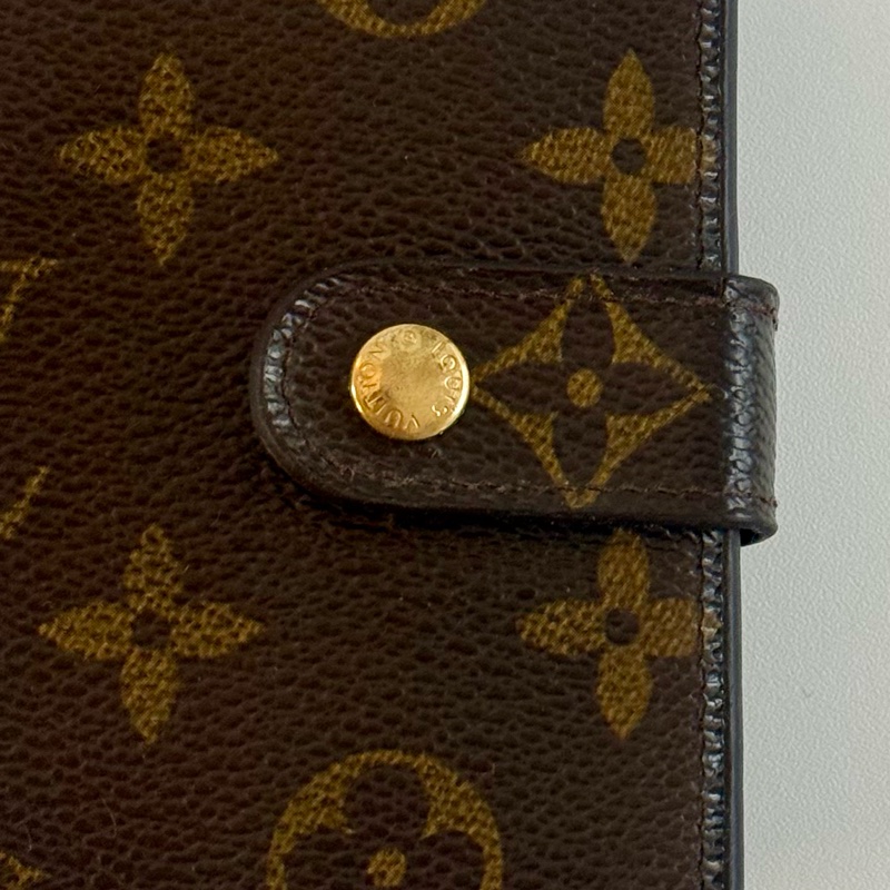 ✔️LV Louis Vuitton 路易威登 Monogram M61667 老花金釦拉鏈短夾-36