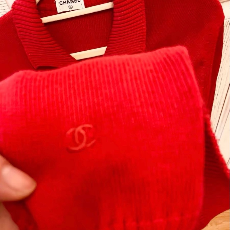 Chanel中古上衣38碼-3