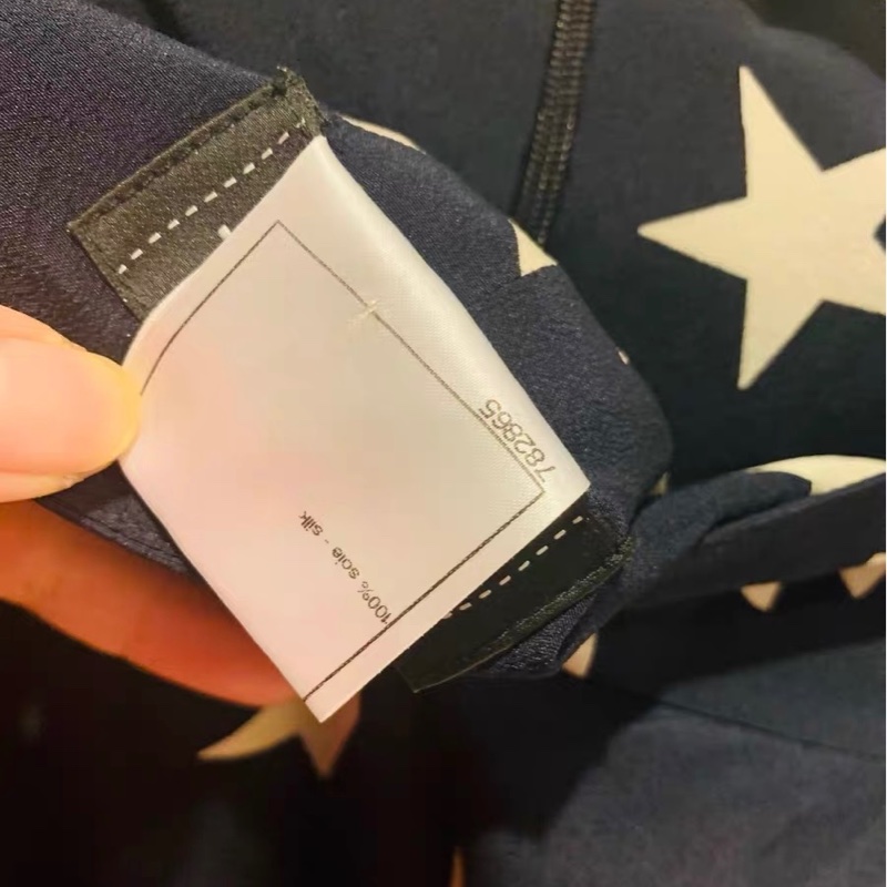 Chanel真絲闊腿褲38碼-1