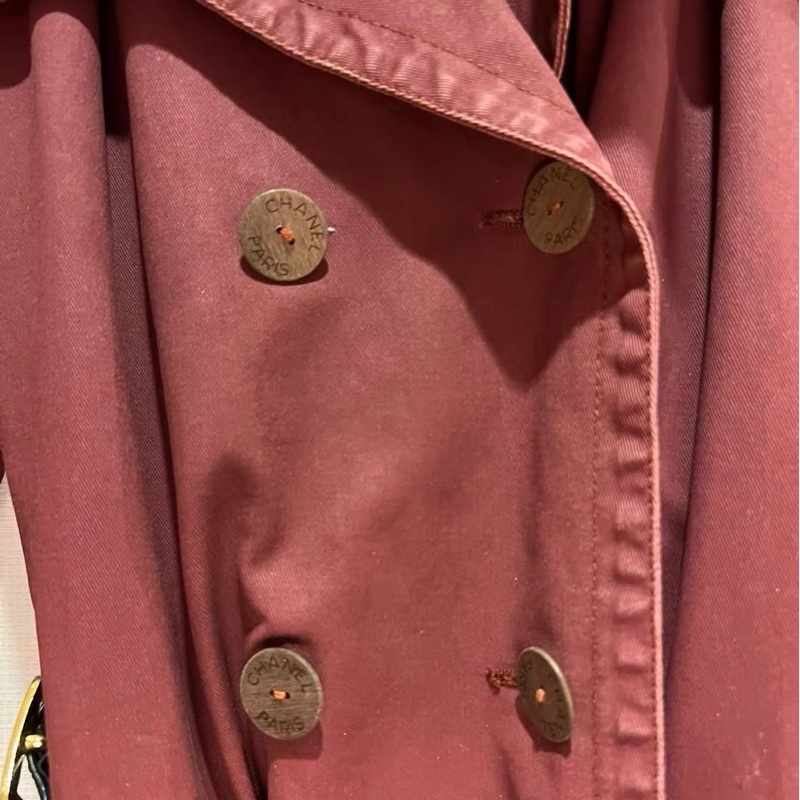 Chanel中古風衣34碼-1