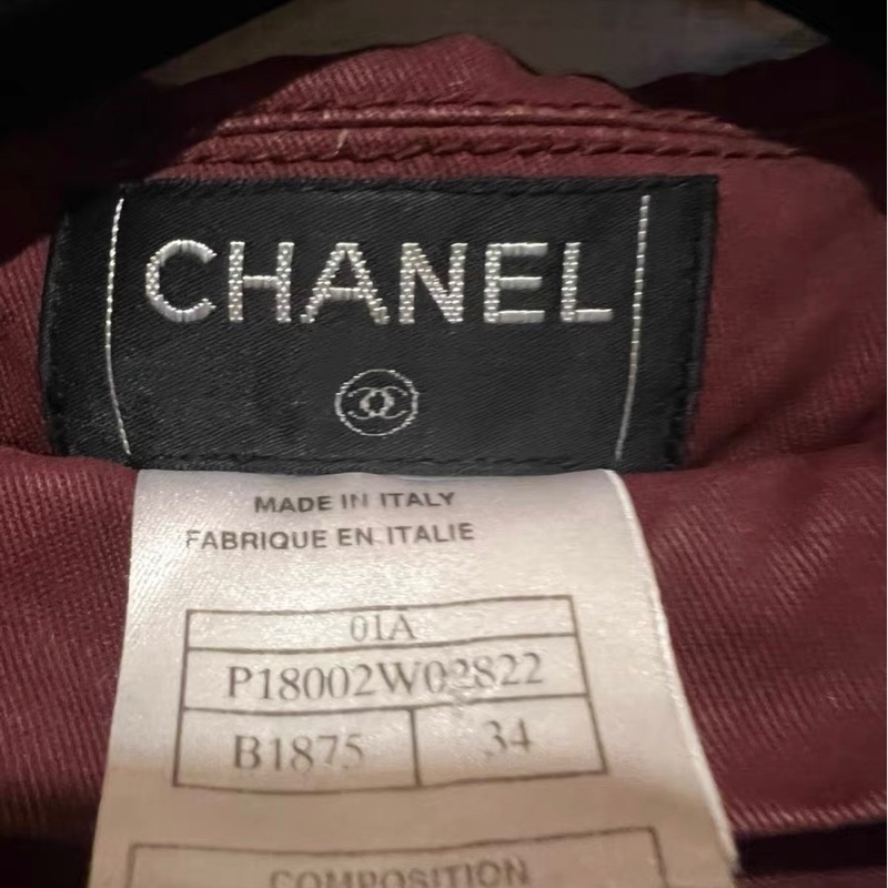 Chanel中古風衣34碼-2