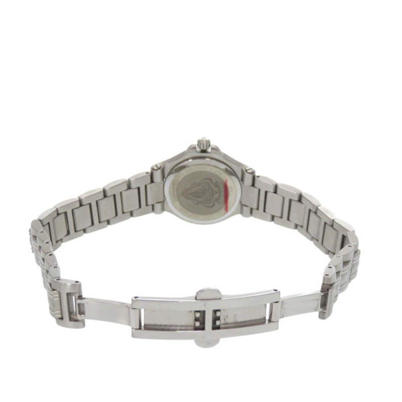 成色極佳的 Gucci 9040L 黑色錶盤不鏽鋼銀色石英錶 0028GUCCI-4