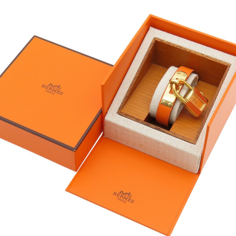 愛馬仕石英凱莉腕錶,不鏽鋼Swift Gold款,0170,女款-1