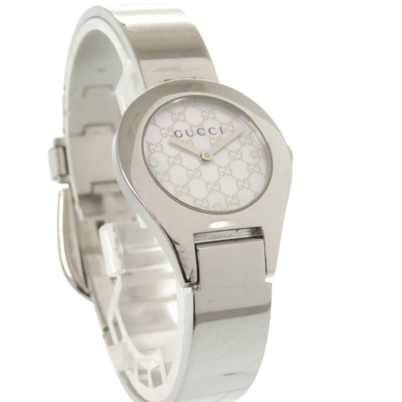 Gucci 6700L 銀色不鏽鋼石英錶 1751GUCCI-2