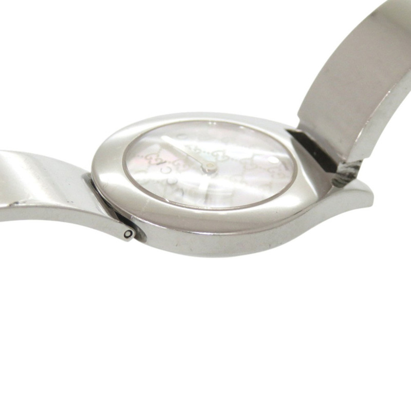 Gucci 6700L 銀色不鏽鋼石英錶 1751GUCCI-6