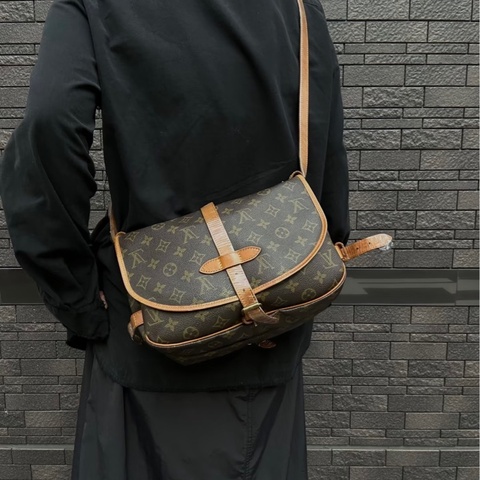 LV 老花雙子星肩背包（小款）