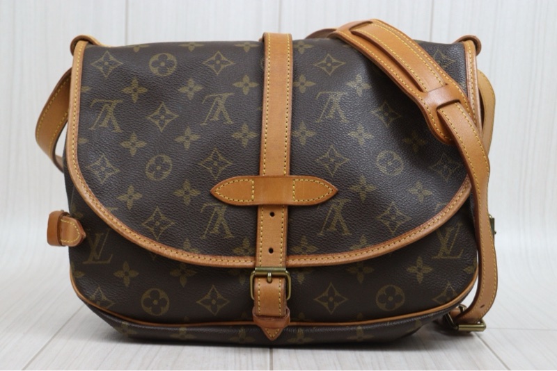 LV 老花雙子星肩背包(小款)-2