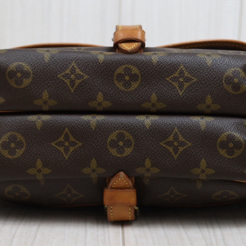 LV 老花雙子星肩背包(小款)-6